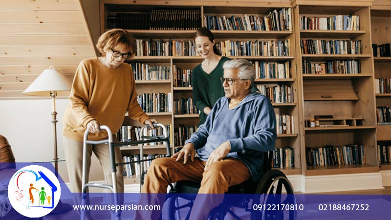 مراقبت از سالمند با محدودیت حرکتی [پرستار معلولین]