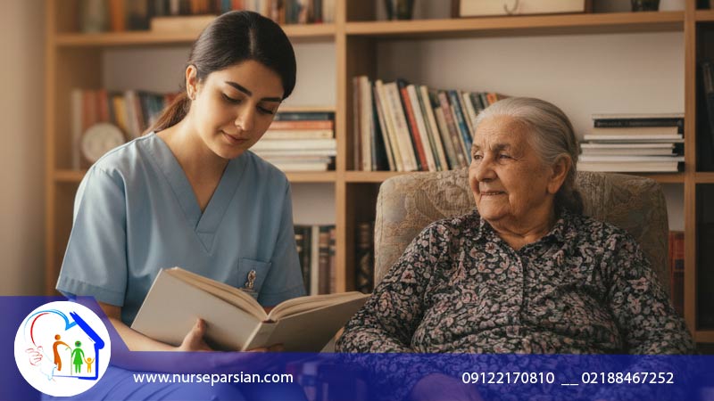 پرستار سالمند در شمال تهران آجودانیه